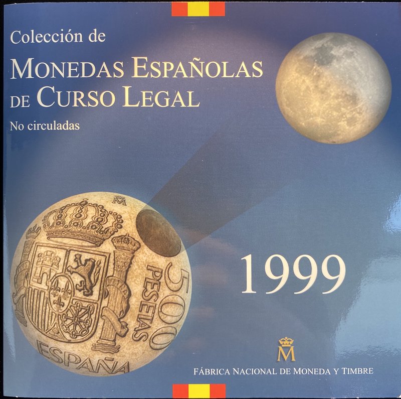 Spain. AD 1999.
891 Pesetas





mint state