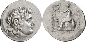 KINGS OF THRACE. Lysimachos, 305-281 BC. Tetradrachm (Silver, 34 mm, 16.77 g, 1 h), uncertain mint in the Black Sea region, circa mid 2nd to early 1st...