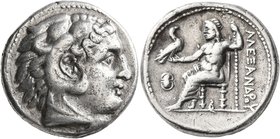 KINGS OF MACEDON. Alexander III ‘the Great’, 336-323 BC. Tetradrachm (Silver, 25 mm, 16.86 g, 2 h), Pella, struck under Kassander, circa 317/6-315/4. ...