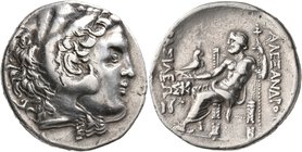 KINGS OF MACEDON. Alexander III ‘the Great’, 336-323 BC. Tetradrachm (Silver, 30 mm, 16.76 g, 12 h), uncertain Black Sea region mint, circa 2nd centur...