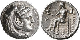 KINGS OF MACEDON. Alexander III ‘the Great’, 336-323 BC. Tetradrachm (Silver, 27 mm, 17.23 g, 4 h), Babylon, struck under Stamenes or Archon, circa 32...