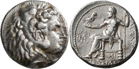 KINGS OF MACEDON. Alexander III ‘the Great’, 336-323 BC. Tetradrachm (Silver, 25 mm, 17.11 g, 3 h), Babylon I, struck under Seleukos I, circa 311-300....