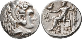 KINGS OF MACEDON. Alexander III ‘the Great’, 336-323 BC. Tetradrachm (Silver, 25 mm, 17.15 g, 11 h), Babylon I, struck under Seleukos I, circa 311-300...