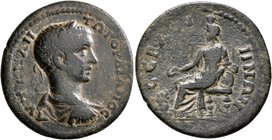 PHRYGIA. Sebaste. Gordian III, 238-244. Tetrassarion (Bronze, 30 mm, 12.00 g, 7 h). ΑΥΤ Κ Μ ΑΝΤΩ ΓΟΡΔΙΑΝΟϹ Laureate, draped and cuirassed bust of Gord...