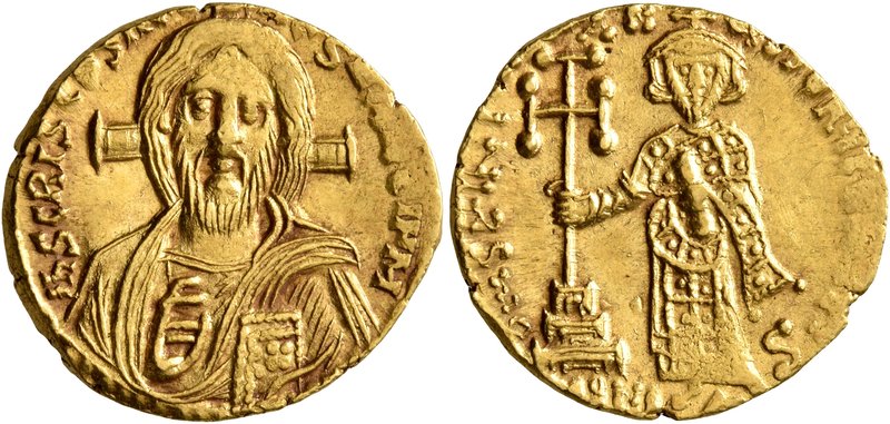 Justinian II, first reign, 685-695. Solidus (Gold, 19 mm, 4.43 g, 7 h), Constant...