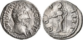 UNCERTAIN GERMANIC TRIBES, Pseudo-Imperial coinage. Early 3rd to mid 4th centuries. Denarius (Silver, 19 mm, 3.00 g, 11 h), Taman Peninsula. Stage 1, ...