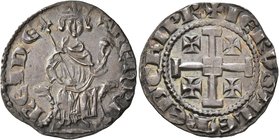 CRUSADERS. Lusignan Kingdom of Cyprus. Henry II, king of Cyprus & Jerusalem, 1285-1324. Gros grand (Silver, 25 mm, 4.59 g, 3 h), Nikosia. Second reign...