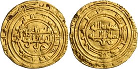 ISLAMIC, Fatimids. al-Zahir li-I'zaz Din Allah, AH 411-427 / AD 1021-1036. Dinar (Gold, 23 mm, 4.00 g, 1 h), Misr, date illegible. Nicol 1511ff. SICA ...