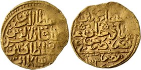 ISLAMIC, Ottoman Empire. Mehmed III, AH 1003-1012 / AD 1595-1603. Sultani (Gold, 21 mm, 3.35 g, 9 h), Misr, AH 1003 = AD 1595. Pere 323. Sultan 9734 v...