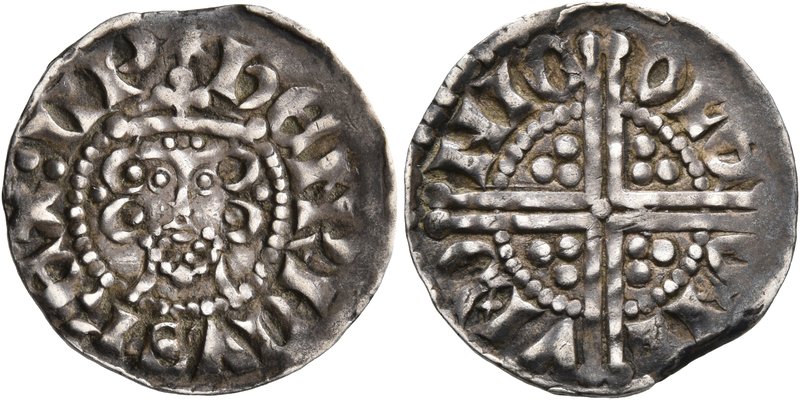 BRITISH, Plantagenet. Henry II, 1154-1189. Penny (Silver, 19 mm, 1.35 g), Long c...