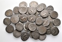 A lot containing 42 silver coins. All: Dyrrhachion Drachms. Fine to very fine. LOT SOLD AS IS, NO RETURNS. 42 coins in lot.