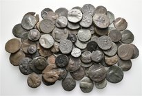 A lot containing 78 bronze coins. All: Ancient Armenian. Fine to very fine. LOT SOLD AS IS, NO RETURNS. 78 coins in lot.