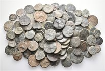 A lot containing 115 bronze coins. Includes: Mostly Armenian coins. Fair to fine. LOT SOLD AS IS, NO RETURNS. 115 coins in lot.