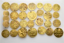 A lot containing 29 gold coins. Includes: Islamic and Netherlands. Total weight of coins: 56.40 gram. Fair to good very fine. LOT SOLD AS IS, NO RETUR...