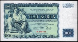 Czechoslovakia 1000 Korun 1934

P# 26a; # M 348761; AUNC