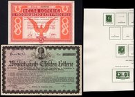 Czechoslovakia Lot of 2 Lottery Tickets

Sokol 5 Korun 1938, Sudetenland, Liberec 5 Korun 1923