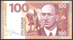 Czech Republic 100 Korun 2018 Specimen

P5530-Gabris; Mintage: 988; UNC; E. Benes 1884 - 1948
