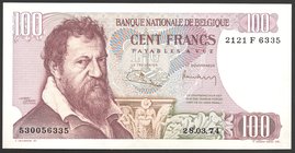 Belgium 100 Francs 1974

P# 134; UNC; "Lambert Lombard"