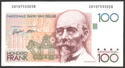 Belgium 100 Francs 1980

P# 140; № 20107533038; UNC