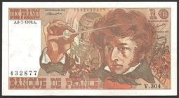 France 10 Francs 1978

P# 150; aUNC; "Berlioz"