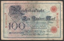 Germany - Empire 100 Mark 1903 RARE

P# 22; № 4002632B
