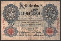 Germany - Empire 20 Mark 1908 Rare

P# 31; № D3684563