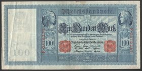 Germany - Empire 100 Mark 1910

P# 42; № F0576254