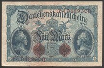 Germany - Empire 5 Mark 1914 8 Digit

P# 47c; № T10489300
