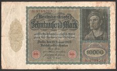 Germany - Weimar Republic 10000 Mark 1922

P# 71; № K8788015
