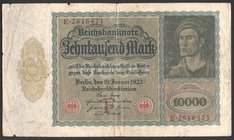 Germany - Weimar Republic 10000 Mark 1922

P# 70; № E2816471