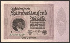 Germany - Weimar Republic 100000 Mark 1923

P# 83b; № M00168226
