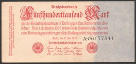 Germany - Weimar Republic 500000 Mark 1923

P# 92; № A06177541