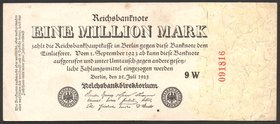 Germany - Weimar Republic 1000000 Mark 1923

P# 94; № 9W091816