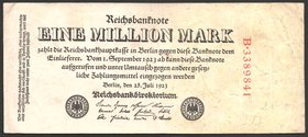 Germany - Weimar Republic 1000000 Mark 1923

P# 94; № B3389841
