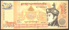 Bhutan 1000 Ngultrum 2016

P# 34; № R11349002; UNC