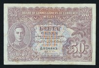 Malaya and British Borneo 50 Cents 1941

P# 10b; # A/24 954843