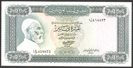 Libya 10 Dinars 1972

P# 37; № 418873; UNC; Large Banknote
