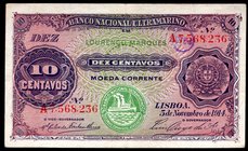 Mozambique 10 Centavos 1914

P# 53; XF-