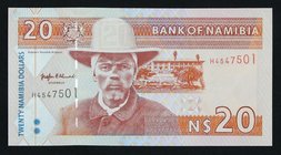 Namibia 20 Dollars 1996 UNC

P# 5a; # H4547501