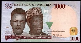 Nigeria 1000 Naira 2016

P# 36i; UNC