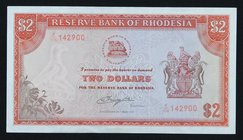 Rhodesia 2 Dollars 1979 aUNC++

P# 31d; # K/176 142900