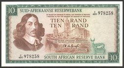 South Africa 10 Rand 1975

P# 114c; aUNC; W/mark Riebeeck