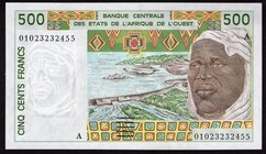 West African States 500 Francs 2000 - 2001

UNC; Ivory Coast