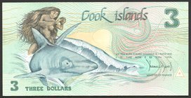 Cook Islands 3 Dollars 1987 Commemorative

P# 3; № AAR 017772; UNC