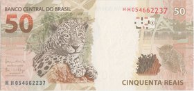 Brazil 50 Reais 2010

P# 256; 149x69mm; UNC
