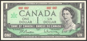 Canada 1 Dollar 1967 Commemorative

P# 84; UNC