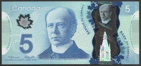 Canada 5 Dollars 2013

P# 106; UNC; Polymer