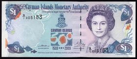 Cayman Islands 1 Dollar 2002 Commemorative

P# 30; № Q/1 005183; UNC