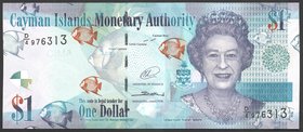 Cayman Islands 1 Dollar 2014

P# 38; UNC