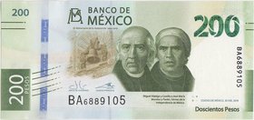 Mexico 200 Peso 2019

P# New; 139x65mm; UNC; 25th Anniversary of Autonomy 1994-2019
